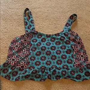 Kendall and Kylie Multicolored Crop Top